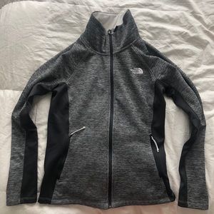 North Face two toned fleece jacket